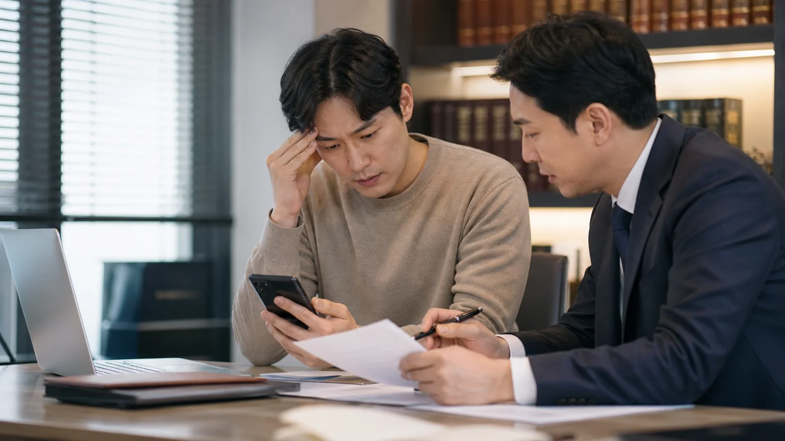 필로폰 매매 혐의로 조사를 받게 된 경위